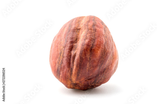 Hazel nut isolated on white background