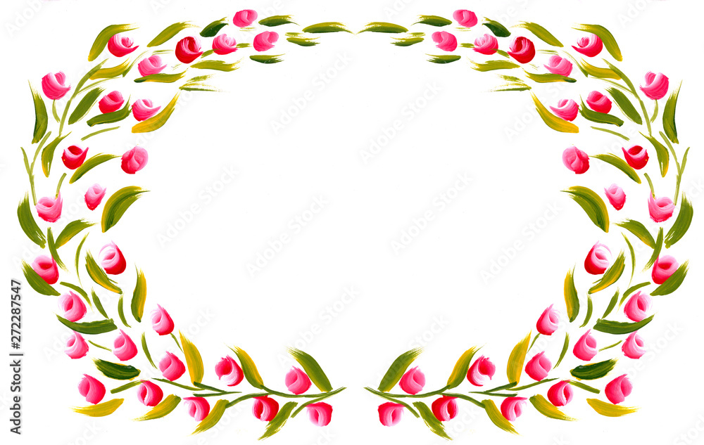  S]ave the date Floral frame.Invitation. Wedding or birthday card. Acrylic elements with beautiful flowers.