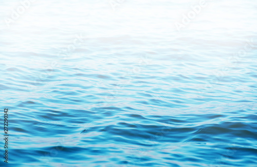 Blue sea water background