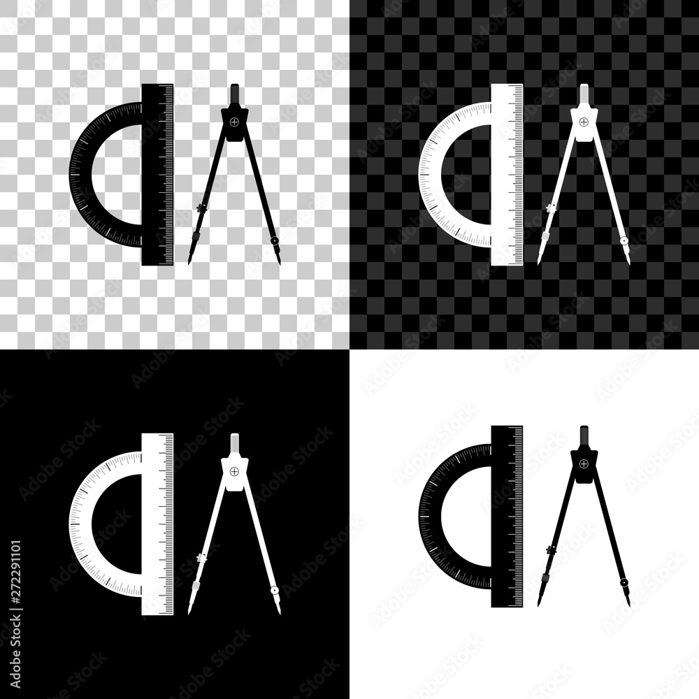 Protractor Compass Icon