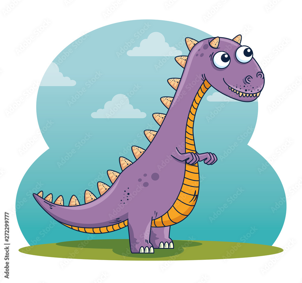 carnotaurus wild dinosaur character with clouds carnotaurus wild dinosaur character with clouds