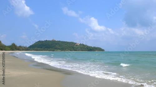 Beautiful sea at Baan Grood Beach, Bang Saphan, Prachuap Khiri Khan photo