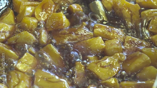 candied sweet potato ,Street food Taiwan