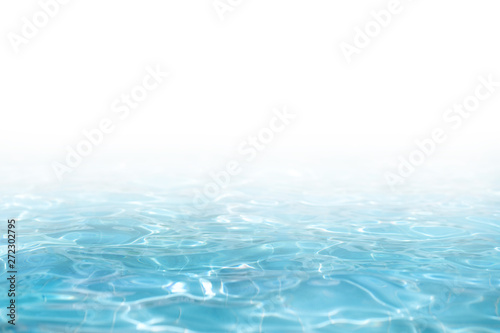 Blue Water surface, abstract background with a text field