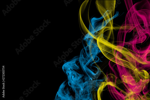 Colorful Smoke CMYK