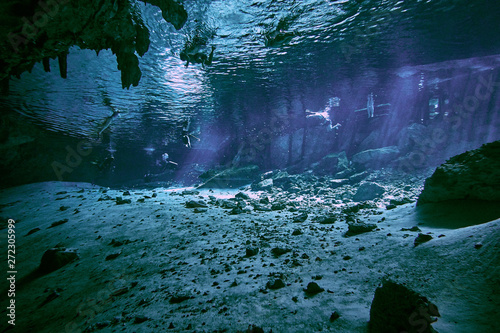 underwater caves cenotes mexico