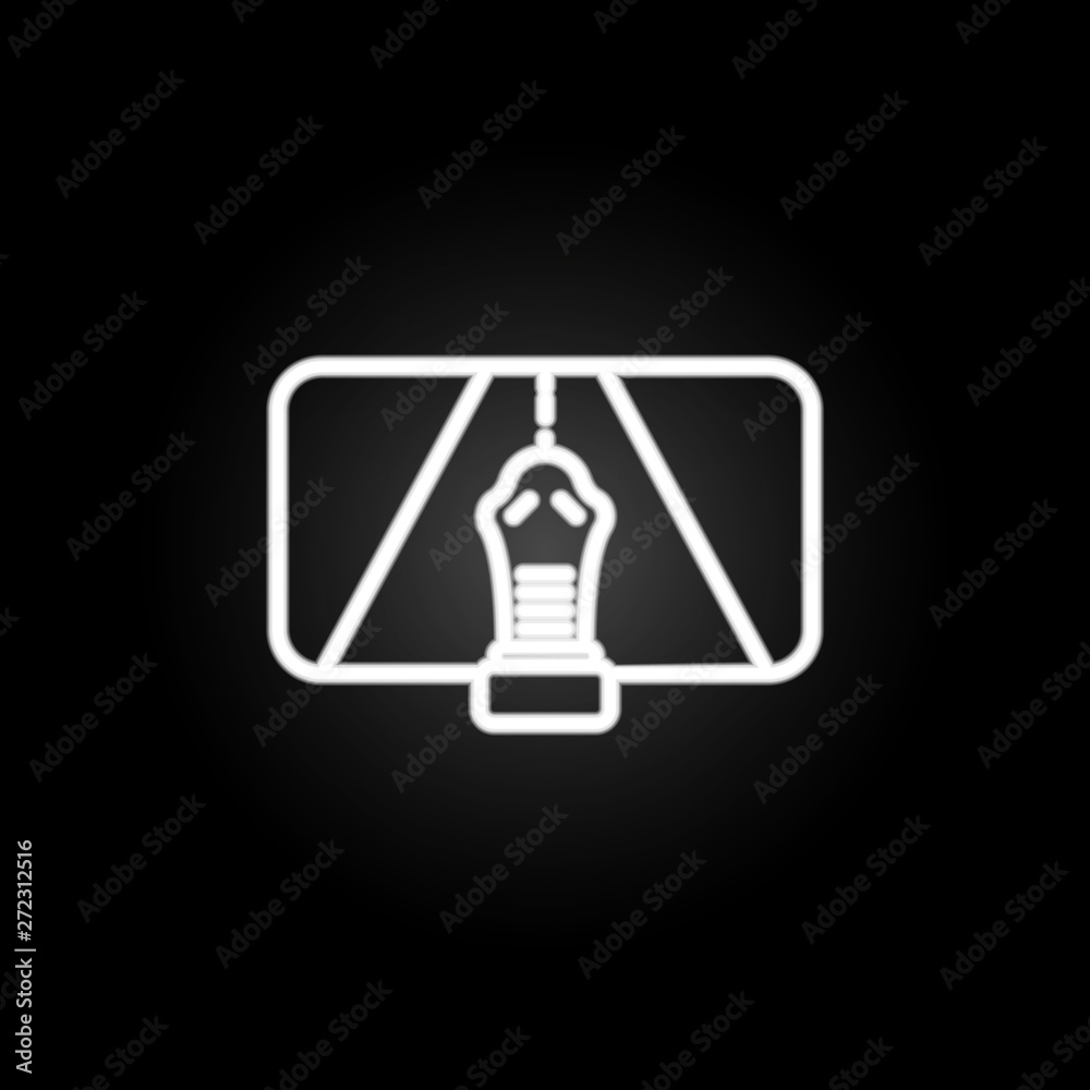 3d games neon icon. Elements of virtual reality set. Simple icon for websites, web design, mobile app, info graphics 3d games neon icon. Elements of virtual reality set. Simple icon for websites, web design, mobile app, info graphics