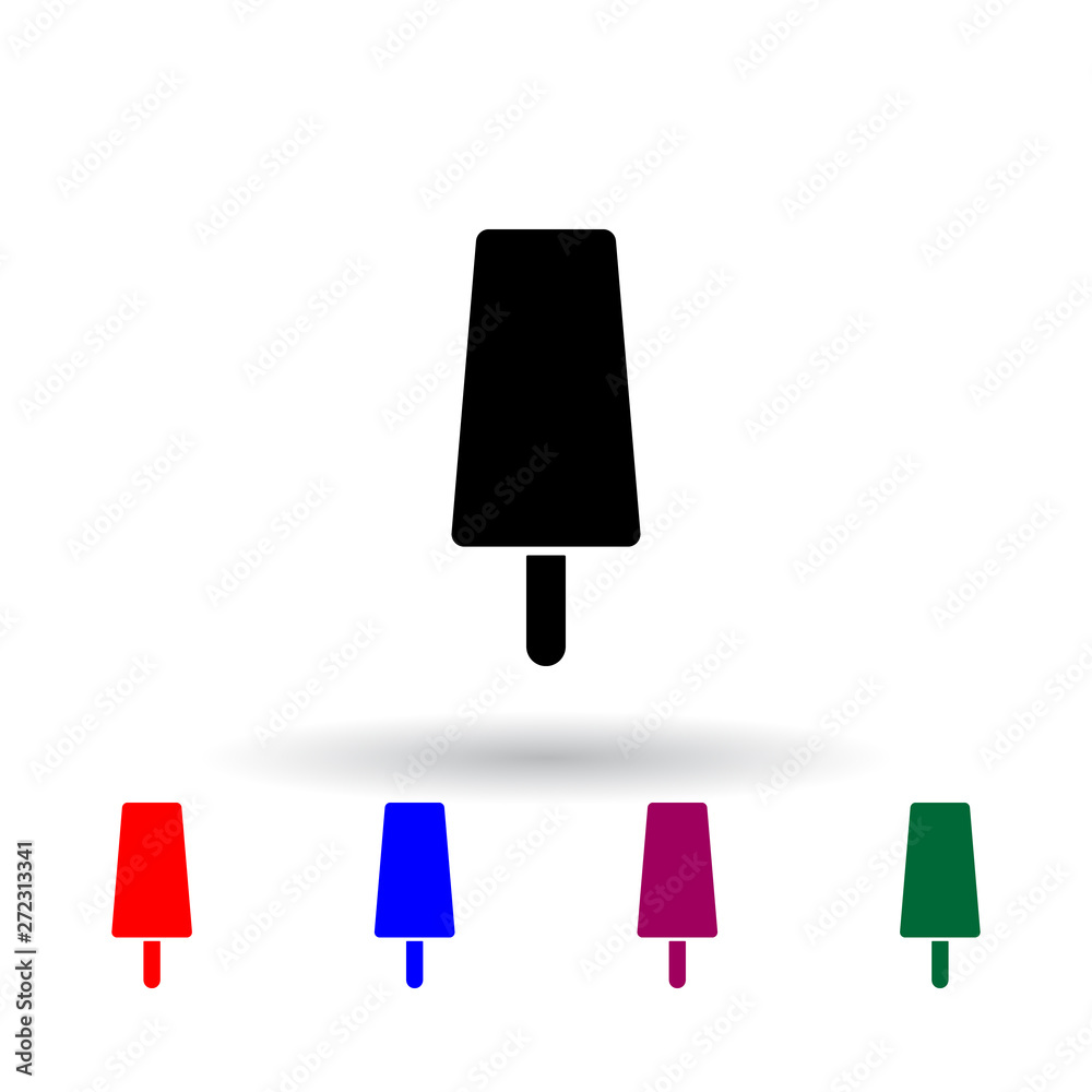 ice cream multi color icon. Elements of ice cream set. Simple icon for websites, web design, mobile app, info graphics ice cream multi color icon. Elements of ice cream set. Simple icon for websites, web design, mobile app, info graphics