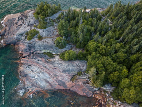 Aerial Landscape View Canada