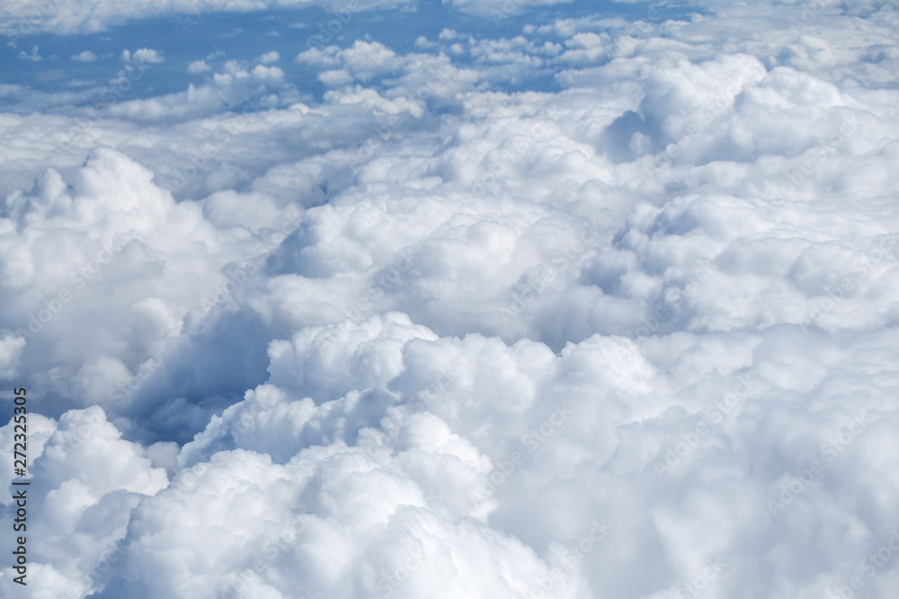 view of the of the beautiful cumulus clouds from the window airplane view of the of the beautiful cumulus clouds from the window airplane