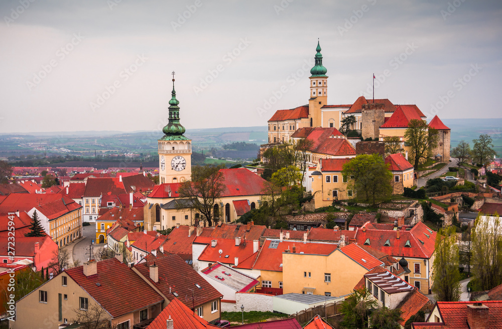 Mikulov Castle in South Moravia, Czech Republic Mikulov Castle in South Moravia, Czech Republic