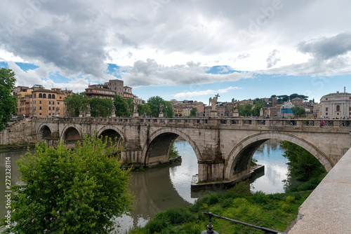 Sant'Angelo castel - Tevere river - Rome - Italy © claudio968