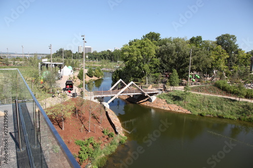 King Post Bridge at Tulsa's Gathering Place Park