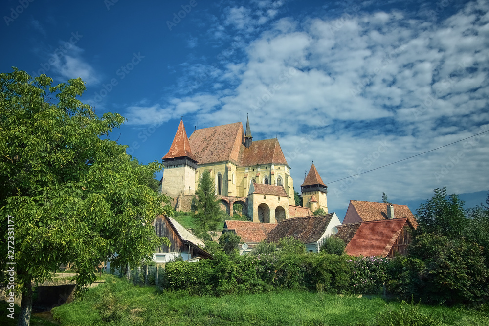 Biertan Fortified Church In Transylvania, Romania