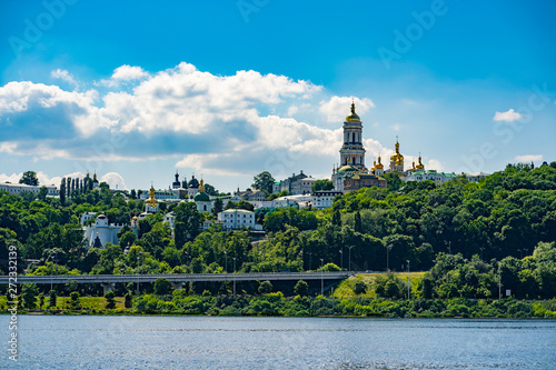 view of Kiev Pechersk Lavra, Kiev, Kyiv, Ukraine