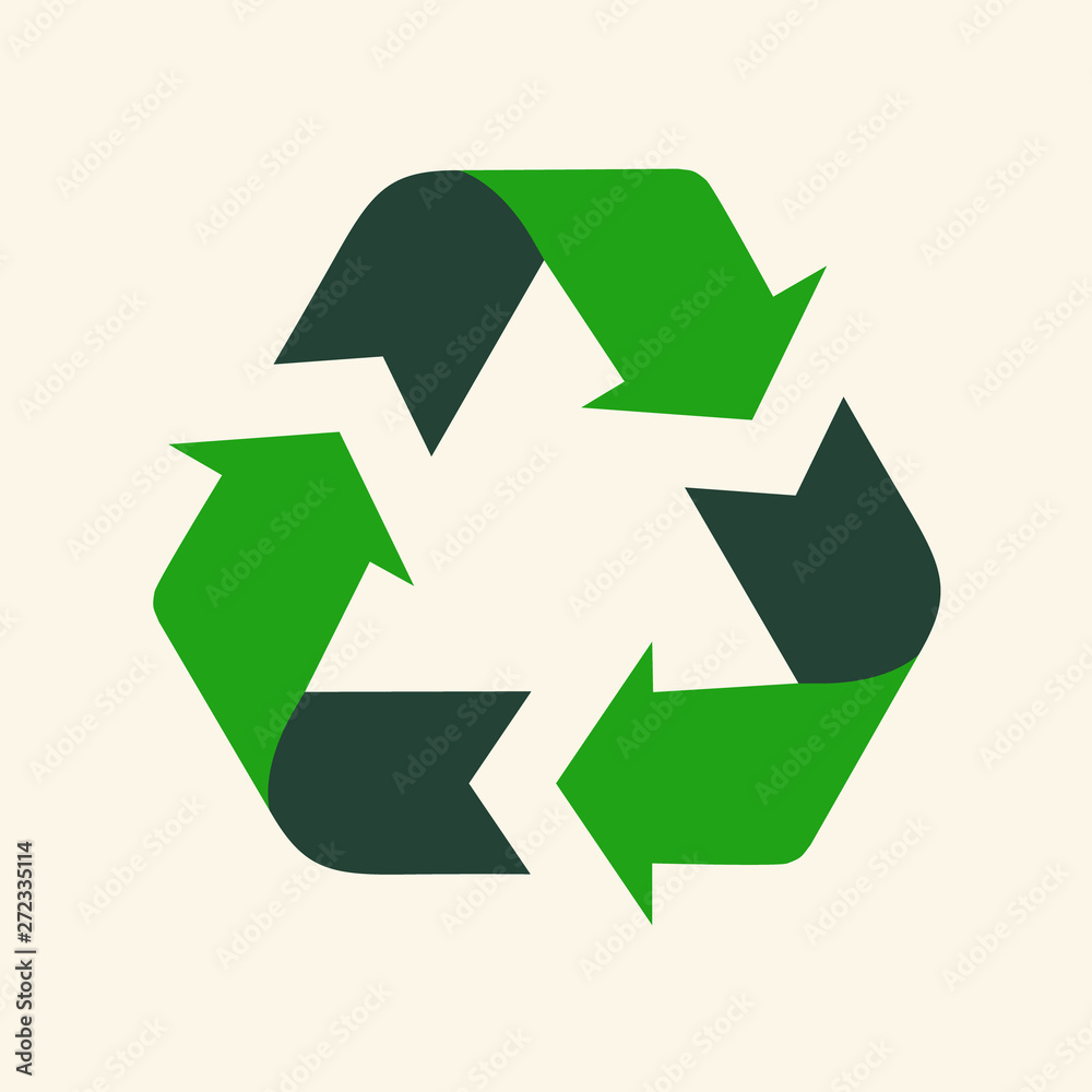 Obraz premium Recycle reuse arrows - ecology icon collection