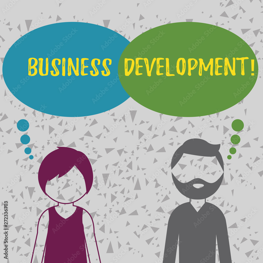Word writing text Business Development. Business concept for Develop and Implement Organization Growth Opportunities Word writing text Business Development. Business concept for Develop and Implement Organization Growth Opportunities