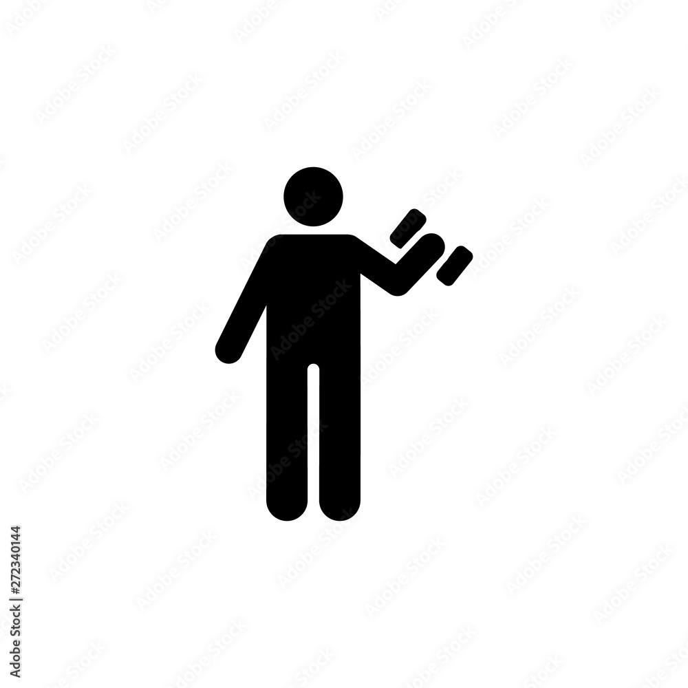 Sports, dumbbell, health, gym, man icon. Element of gym pictogram. Premium quality graphic design icon. Signs and symbols collection icon Sports, dumbbell, health, gym, man icon. Element of gym pictogram. Premium quality graphic design icon. Signs and symbols collection icon
