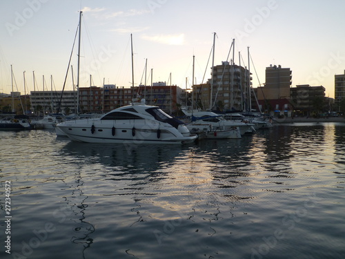 Puerto Mazarron. Coastal village of Murcia. Spain