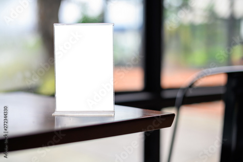 Wallpaper Mural Stand Mock up Menu frame tent card blurred background design key visual layout Torontodigital.ca