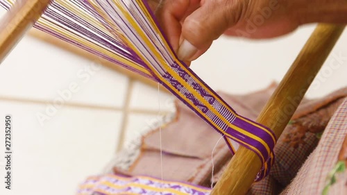 Zapotec Women weaving craft in Oaxaca