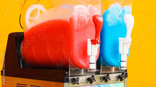 фотографія Close up of slushy machine