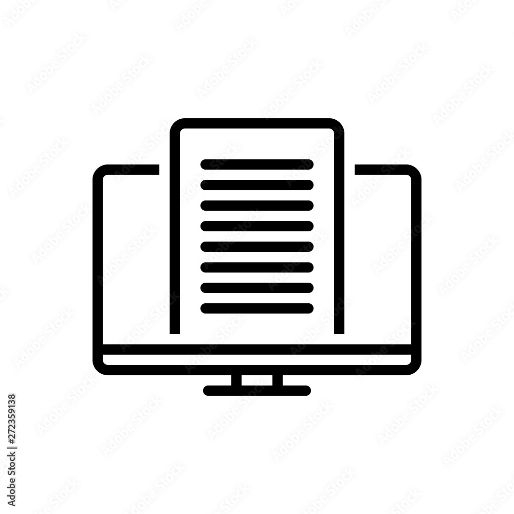 Black line icon for content satisfied Black line icon for content satisfied