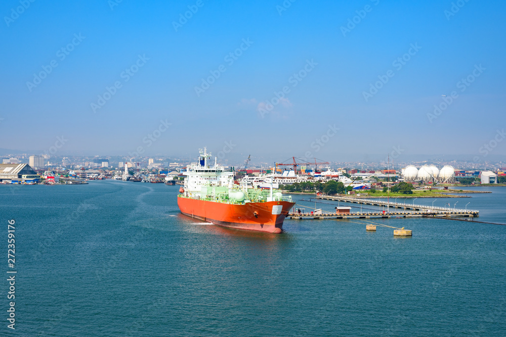 Inner harbor of Semarang port, Java, Indonesia Inner harbor of Semarang port, Java, Indonesia