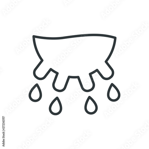 udder vector icon