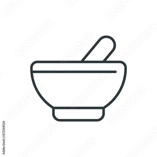 mortar vector icon