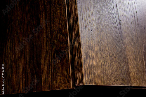 Ьodern interior of the house decor elements and the structure of the wooden сabinet brown