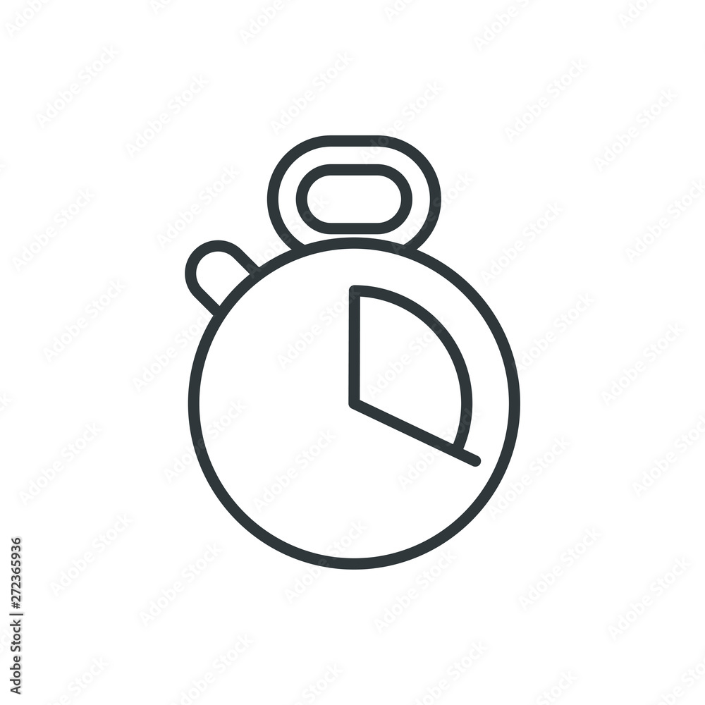 stopwatch vector icon
