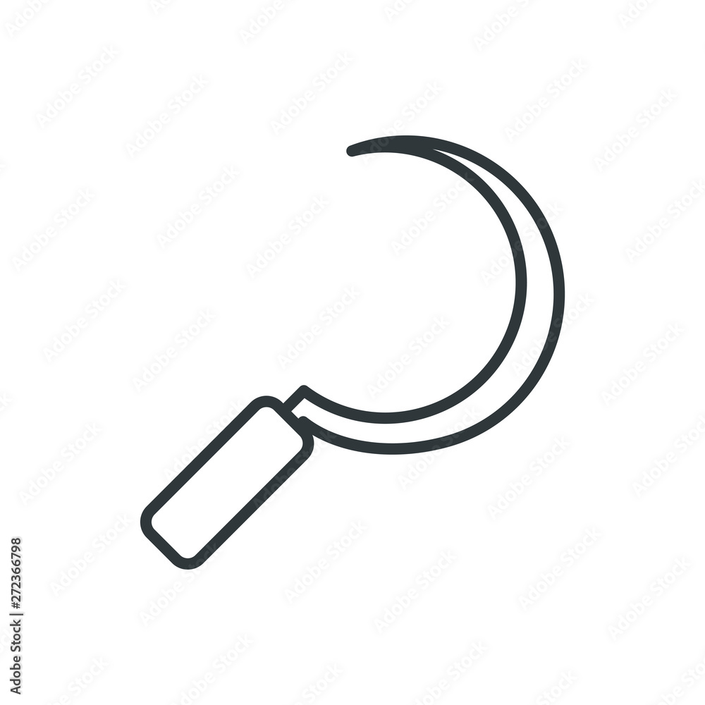 sickle vector icon sickle vector icon