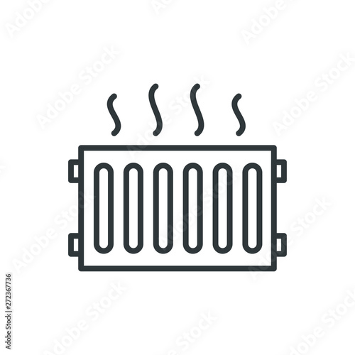 radiator vector icon