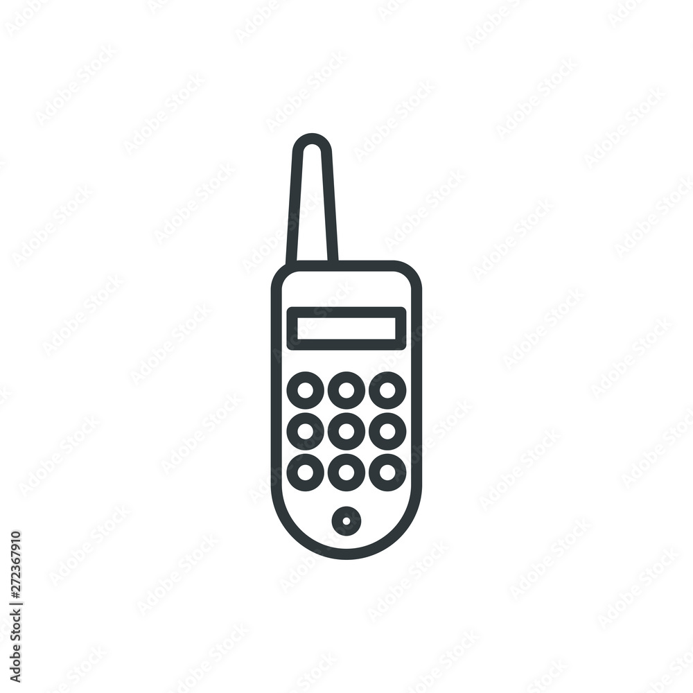 office phone vector icon