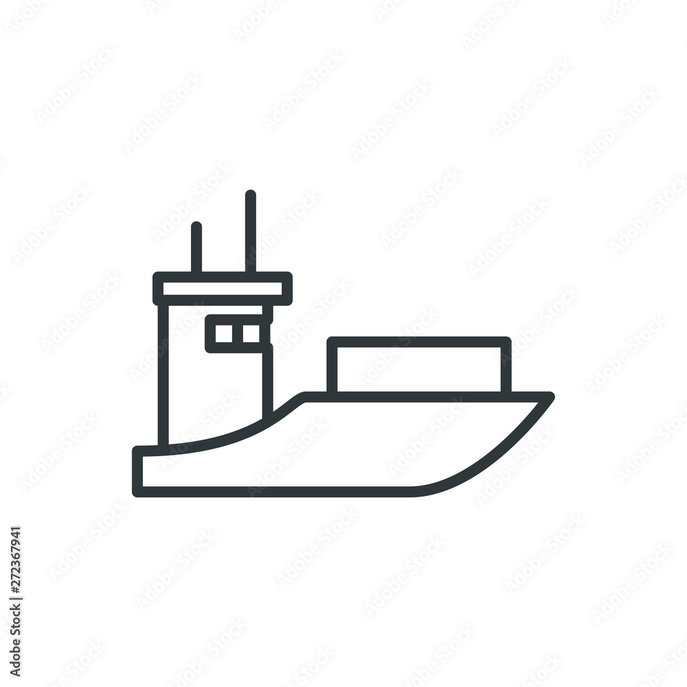 sea shipping vector icon sea shipping vector icon