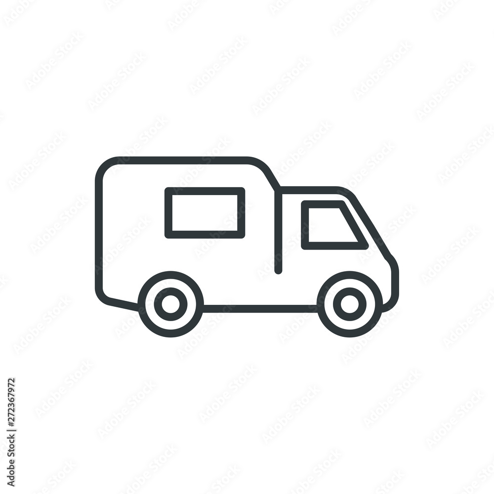 car delivery vector icon
