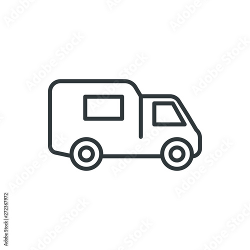 Wallpaper Mural car delivery vector icon Torontodigital.ca