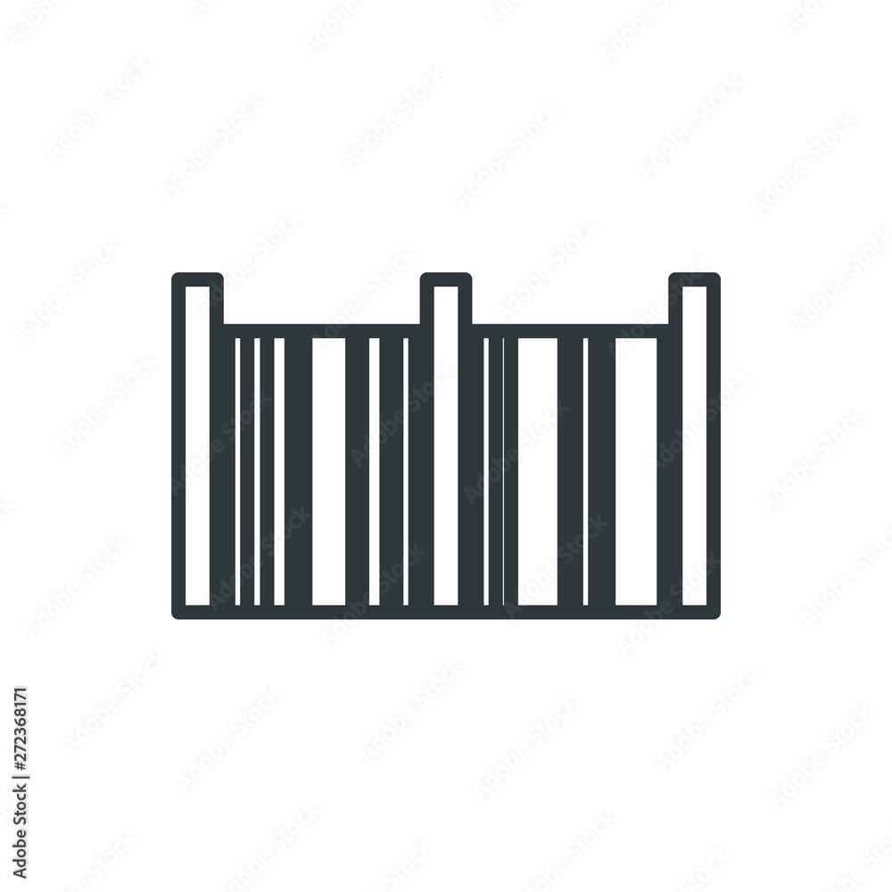 barcode vector icon