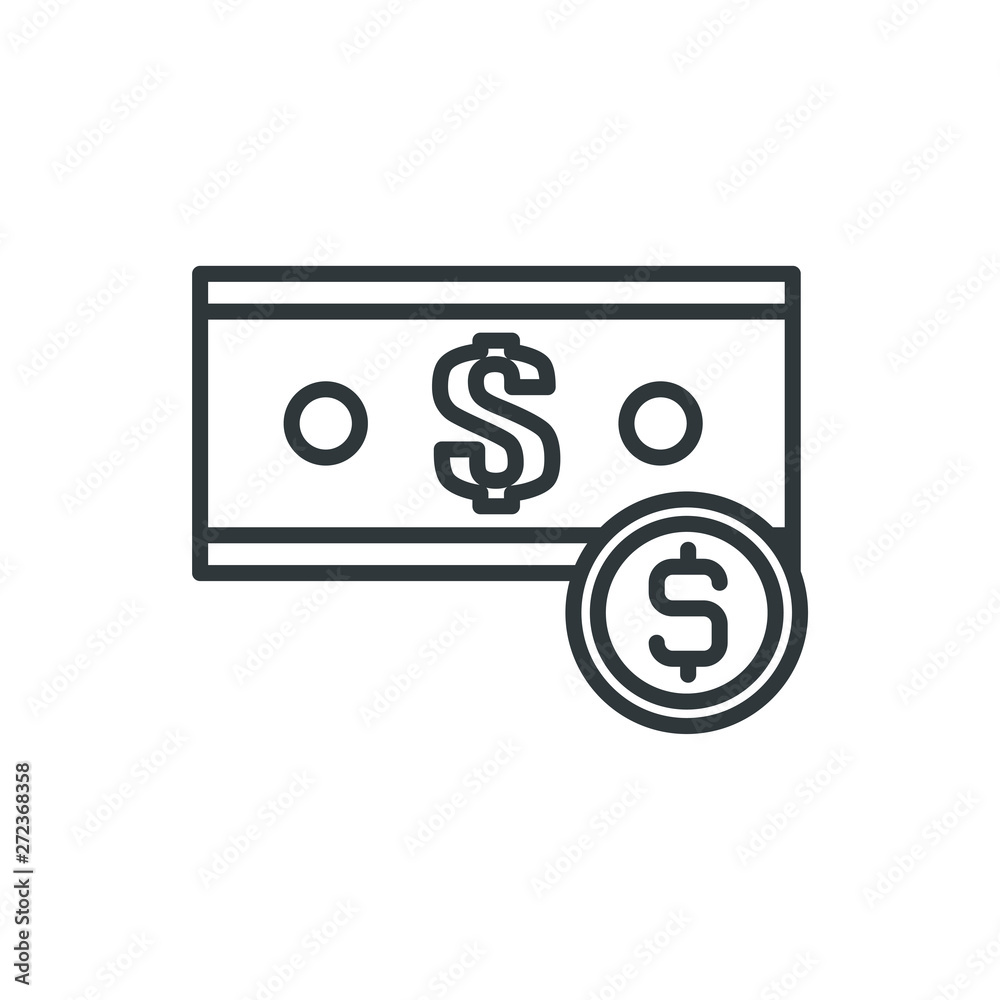 cash vector icon cash vector icon
