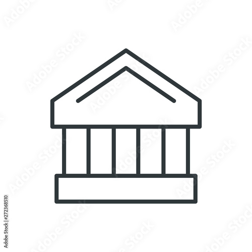 bank vector icon