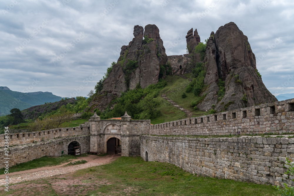 Gate of the fortress Kaleto and the Belogradchik rocks, Bulgaria