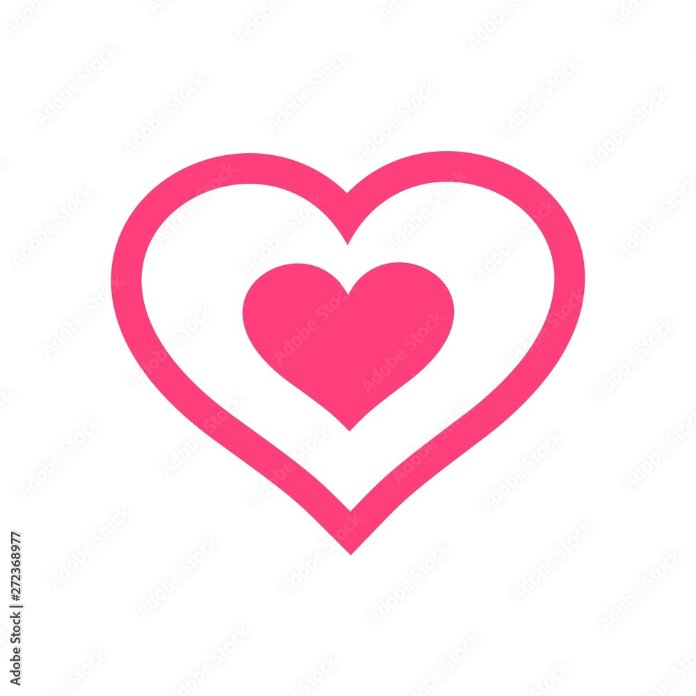 Love Logo Icon Vector