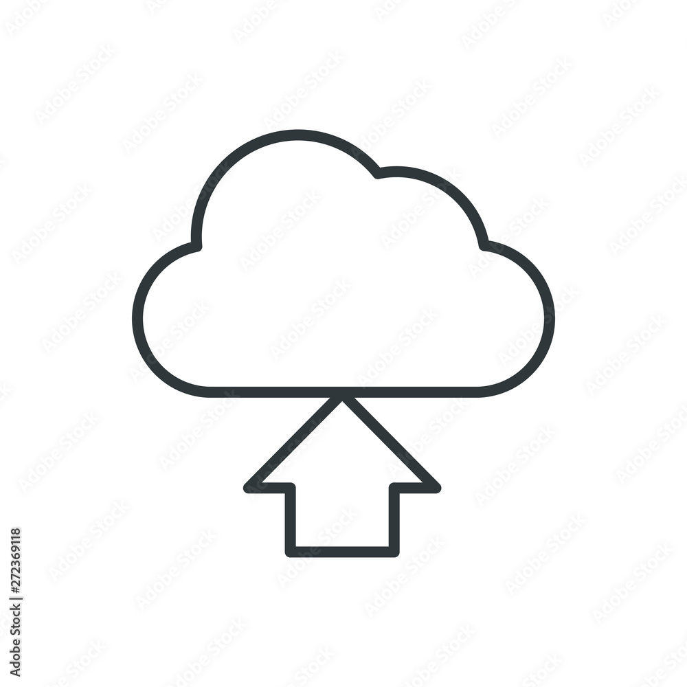 cloud upload vector icon cloud upload vector icon