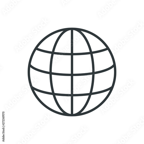 globe vector icon
