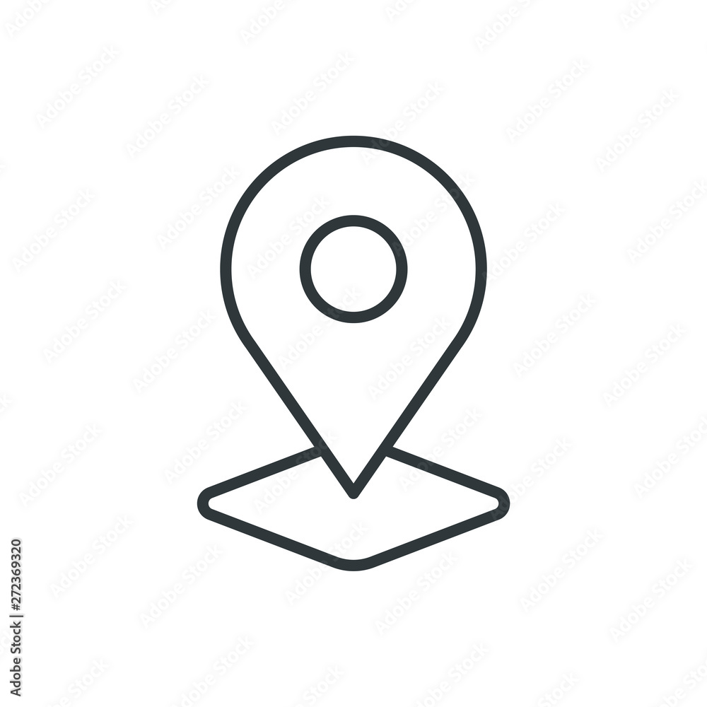 pin vector icon pin vector icon