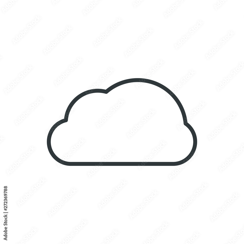 cloud vector icon cloud vector icon