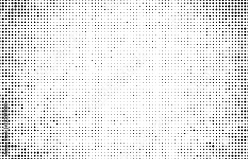 Halftone texture abstract black and white
