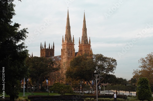 Beautiful church landscape in Sydney Australia 