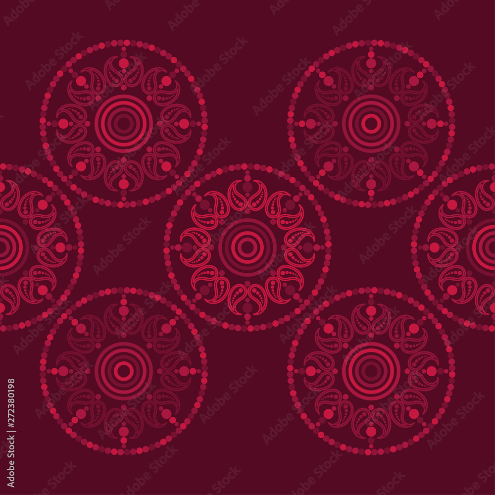 Paisley ornament. Polka dot. Ethnic boho seamless pattern. Ikat. Traditional ornament. Folk motif. Can be used for wallpaper, textile, invitation card, wrapping, web page background. Paisley ornament. Polka dot. Ethnic boho seamless pattern. Ikat. Traditional ornament. Folk motif. Can be used for wallpaper, textile, invitation card, wrapping, web page background.